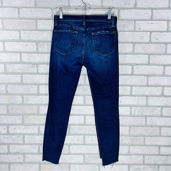 Frame Denim Le Skinny de Jeanne Jeans in Meyer Wash Size 28 - Picture 7 of 12